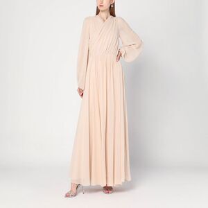 Alberta Ferretti Women's Light Pink Dress In Silk Georgette